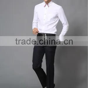 Hot Sale Tailor Made Dress Shirt Men thumbnail-3