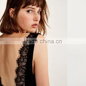 2017 Sexy Deep V-neck in Back and Front , Women Lace Back Jumpsuit thumbnail-5
