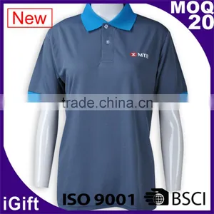 BSCI Garment Industry Brand Dry Fit Men Polo Shirt thumbnail-1