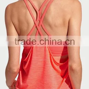 Hot Girls Sexy Tank Top Vest Pictures Of Girls Cotton Stringer Tank Top Custom Design Singlets thumbnail-2