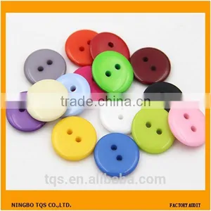 Round 18mm 2-Holes Colored Plastic Sewing Shirt Button thumbnail-1