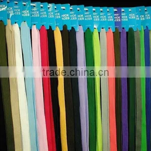 High Quality Wide Flat Customized Polyester Shoe Laces thumbnail-1