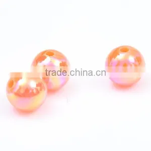 Plastic Loose Round AB Color Beads thumbnail-1