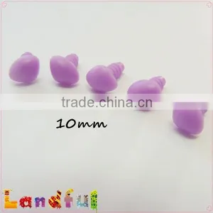 10mm Lavender Plastic Nose Triangle Nose Plush Stuffed Toy Nose thumbnail-4