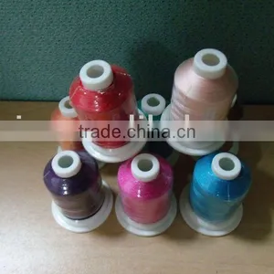 100 Polyester Embroidery Thread Mini Cone Embroidery Thread thumbnail-1