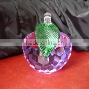 Beauty Crystal Apple ,crystal Gift ,crystal Christmas Gift thumbnail-2