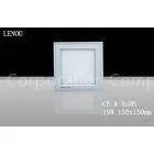 Wall Mount / Drop in 19W 1480lm Dimmable LED Panel Light 150x150 thumbnail-1