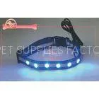 USB Rechargeable High Visibility Flashing Dog Collar Fit for 14