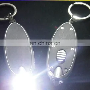 Good Quality Oval Shape Led Keychain Promotion Led Keyring thumbnail-1