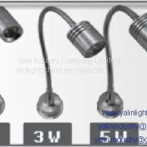 3W LED Cabinet Lamp With Switch, Hotel Adjustable Wall or Desk Spotlight thumbnail-3
