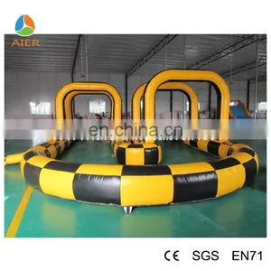 Inflatable Kart Track, Inflatable Race Track for Kart, Inflatable Air Tumble Track thumbnail-3