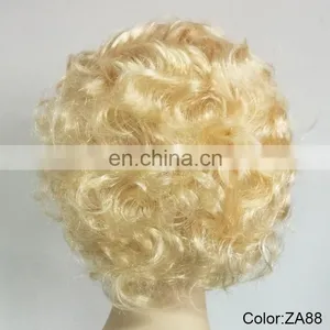 Carnival Hollywood Diva Blond Short Wigs P-W230 thumbnail-3