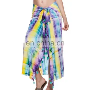 Pareo Pareo Polyester India Pareo Custom Printed Low Price thumbnail-5