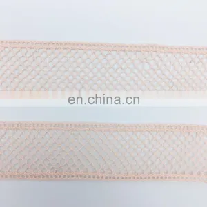 2.7cm OLCT4123 Charming Color Eco-friendly Cotton Customized Lace Trim thumbnail-1