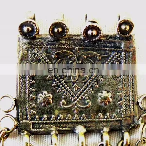 Homemade Afghan Fashion Vintage Necklace - Wholesale Afghani Tribal Pendant thumbnail-3