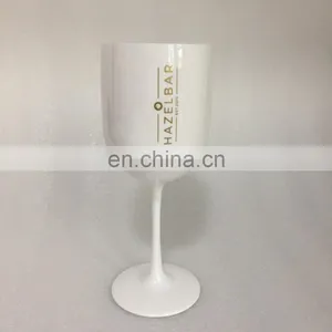 White Acrylic Champagne Glasses For Moet&Chandon thumbnail-3