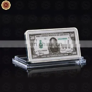 WR Souvenir 999 Sliver Plated Bar Metal Craft Gift As Magnificent USA Bar Gold Metal Coin thumbnail-3