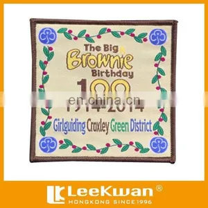 Birthday Celebrate Of Design Woven Label Patch thumbnail-1