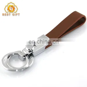 Hot Fashion PU Leather Metal Keychain thumbnail-2