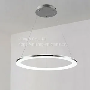 Contemporary Circular Led Pendant Lighting for Living Room thumbnail-1