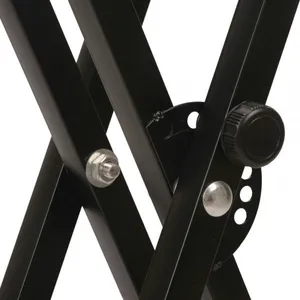 Heavy-Duty Double X Frame Electronic Type Music Keyboard Stand thumbnail-5