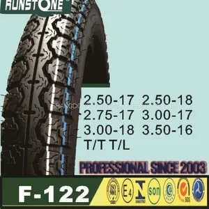 Bajaj Motorcycle Tire 6pr 3.00-17 3.00-18 Natural and Butyl Inner Tube thumbnail-2