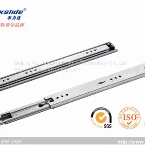 53mm Height Lock in and Lock Out Heavy Duty Ball Bearing Metal Lock Tool Box Drawer Slides thumbnail-4