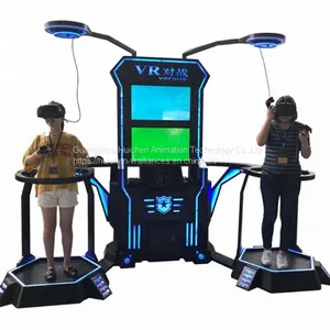 Multiplayer Stand-up 9d VR Shooting Battle Platform Virtual Reality Hunting Arcade Game Machine Simulator thumbnail-1