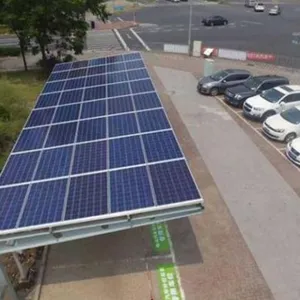 Solar Panel Carport Roof Solar Power Carport Suitable For Company thumbnail-2