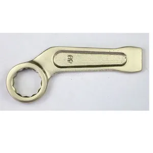 AlCu Anti Spark Hand Tools Aluminum Bronze Bent Handle Box End Striking Wrench thumbnail-2