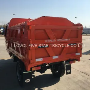 Diesel Tricycle; Waste Management LOVOL Brand for Rural Area thumbnail-3