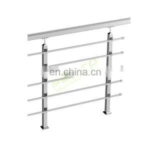 Hot Selling Stainless Steel Tube Staircase Handrail Railing Balustrades Tube Railing thumbnail-4