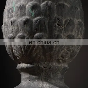 Eastern Custom Pine Cone Shape Cement Small Sculpture Ornament Unique Cheap Vintage Home Decoration Accessories thumbnail-4
