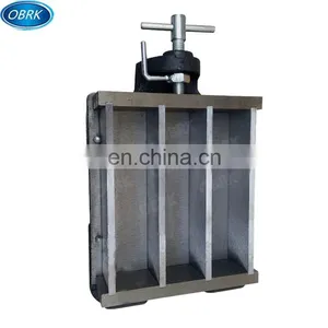 40*40*160mm Steel Three Gang Cement Mortar High Quality Mortar Prism Test Mould thumbnail-3