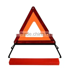 Durable Most Popular Portable Reflective Car Warning Triangle thumbnail-1