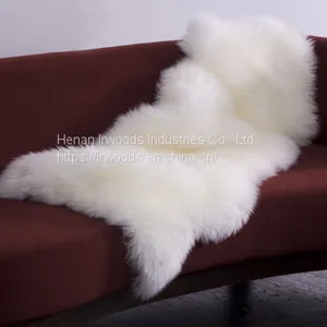 Promotion New Color Real Sheepskin Fluffy Fur Carpet/fur Rug/Fur Mat thumbnail-1