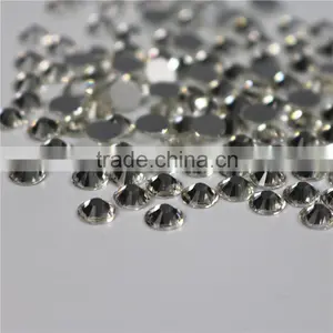 Top Quality Wholesale Clear Crystal Flatback Non Hotfix Rhinestones for Bags Shoes thumbnail-2