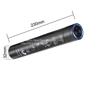 Patented Electric Bikes Repair Tool Small Bike and Cycle Tire Inflator Machine With Guage Air Mini Alloy Portable Bicycle Pump thumbnail-2