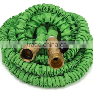 Expandable Garden Hose Strongest Expandable Hose With All Brass Connectors,8 Pattern Spray Nozzle And High Pressure - Resistance thumbnail-2