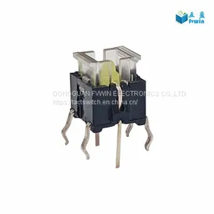 Illuminated Through-hole Mounting Tact Switches With Two LEDs thumbnail-3