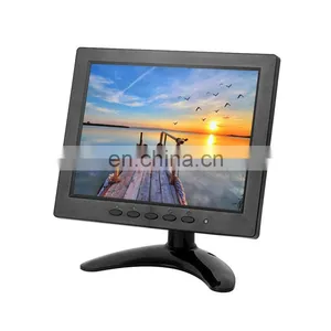 Usb 8 Inch Lcd Cctv Full Hd Car Wall Mount PCAP Touch Screen Monitor thumbnail-1