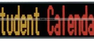 China Professional Supplier Two Color Outdoor LED Board Sign thumbnail-1