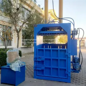 New Horizontal With Door Waste Paper Tube Paper Shell Can Compressor Plastic Paper Oil Paper Bundling Machine Wool Baler thumbnail-1
