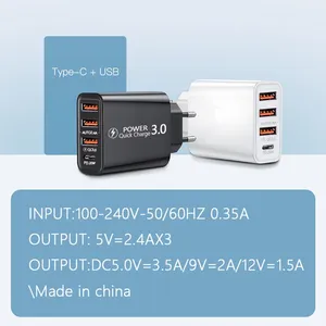 Wholesale Price EU US QC3.0 Wall USB Fast Charger Quick Charge for Iphone for HUAWEI for Xiaomi thumbnail-5