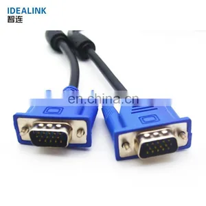Lowest Price Wholesale Male to Male Blue Vga Cable 3+2 5 Meters Cable Vga thumbnail-5