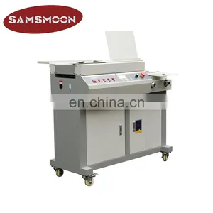 New Design 1000W Max Binding Length 420Mm Automatic Hot Melt Perfect Binding Machine thumbnail-1