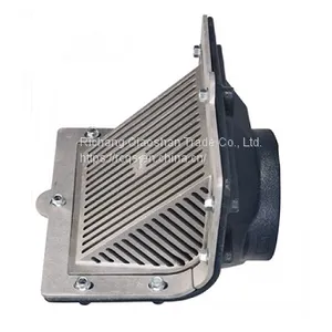 Oblique Scupper Parapet Side Roof Drain With 3 Inch Push On Outlet thumbnail-1