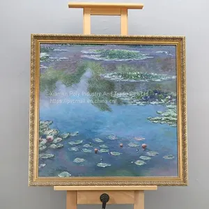 Hand-painted Abstract Canvas Oil Painting Landscape Wall Art Decoration thumbnail-4