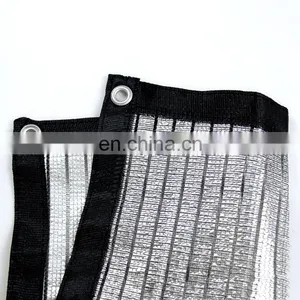 Aluminum Knitted Shade Cloth Car Parking Shade Net Garden Reflective Aluminum Foil Shading Net 95 for Sale thumbnail-2