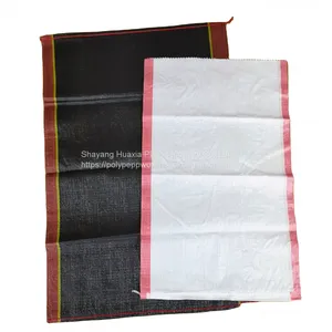 Manufacturer Rice Sack 50kg 25kg pp Rice Wheat Maize Feed Woven Sacks Polypropylene Bags 50 kg for Grain thumbnail-2